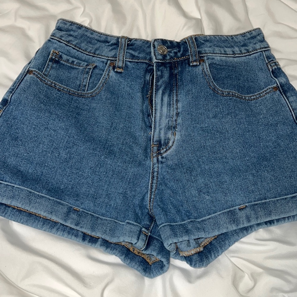 High waist denim mom shorts from pacsun